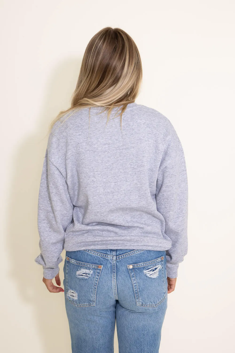 1897 Active Pickleball Fleece Sweatshirt for Women in Heather Grey | GT076-PICKLEBALL-LTHEATHERGRAY
