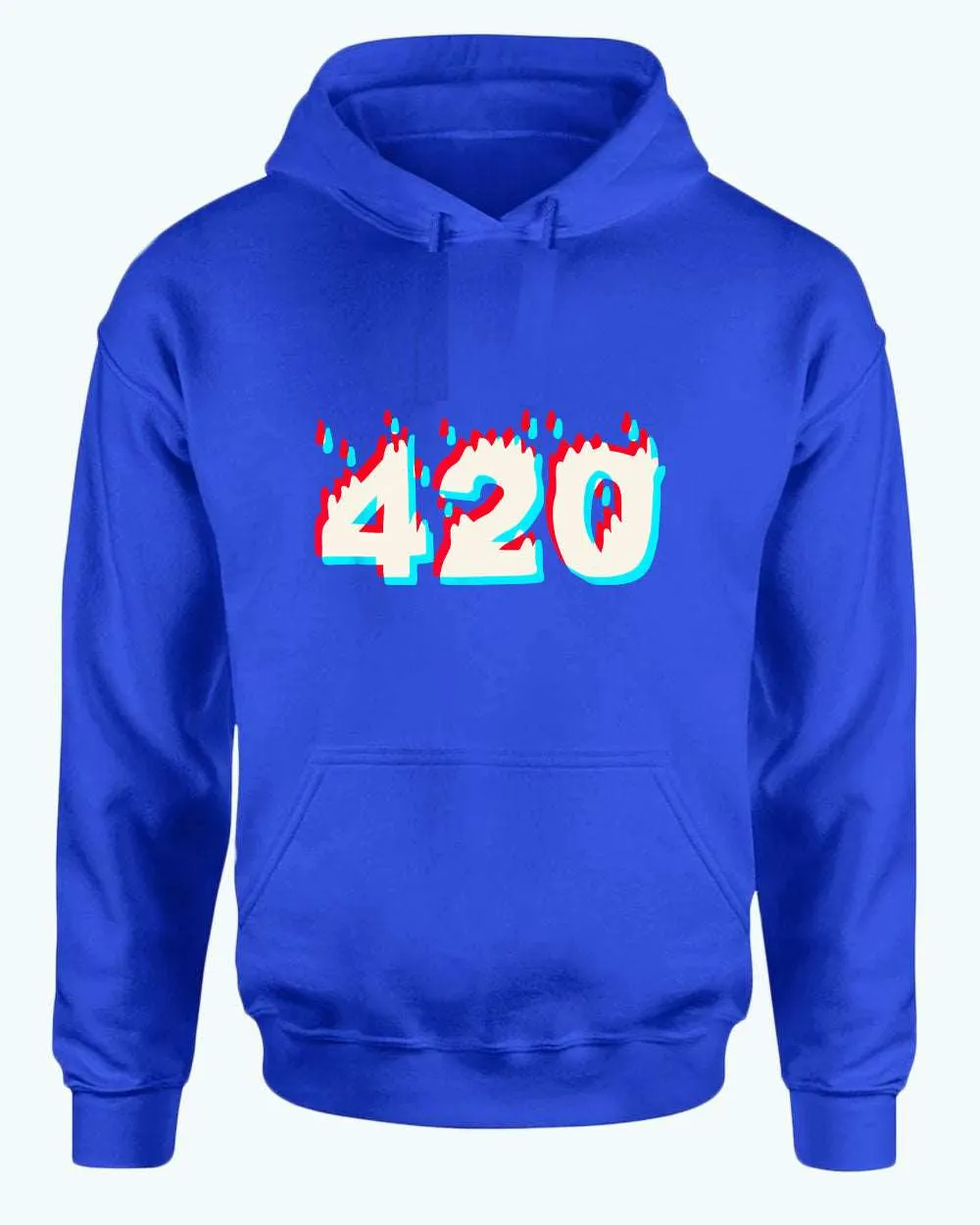 420 tik tok color hoodie