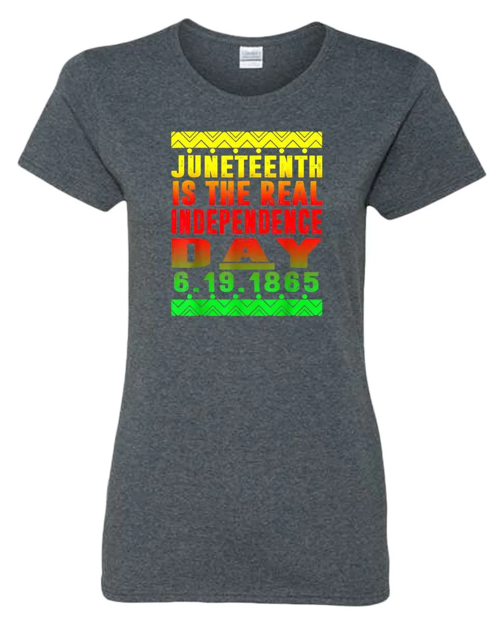 6-19-1865 real independence day t-shirt