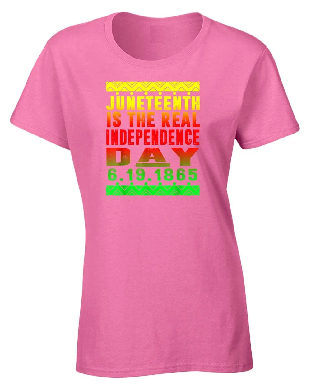 6-19-1865 real independence day t-shirt