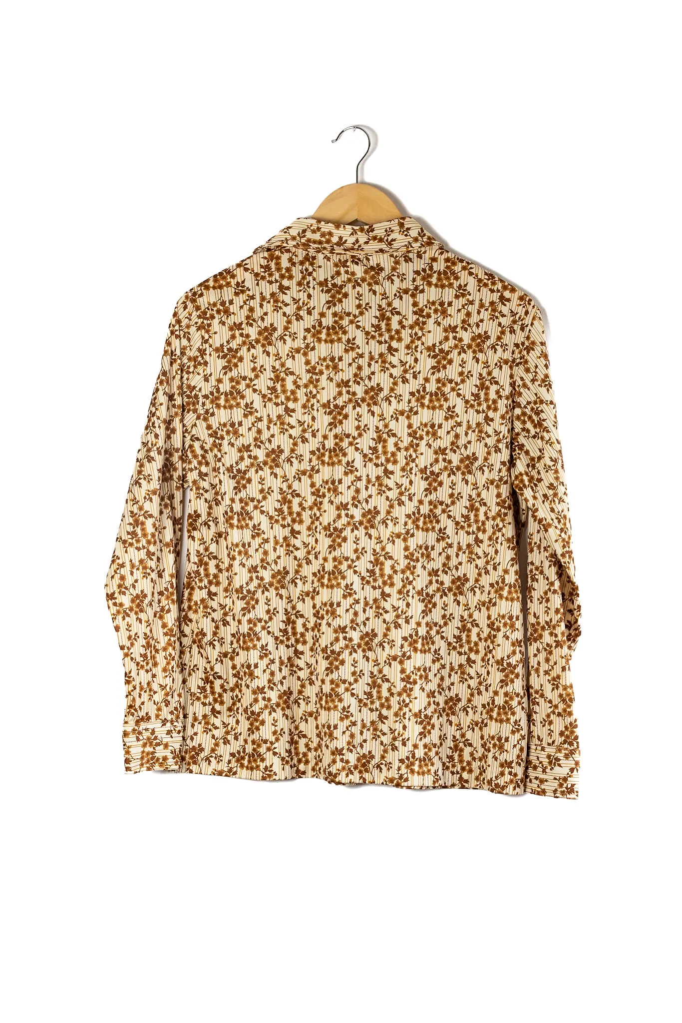 70s Sears Floral Button Down