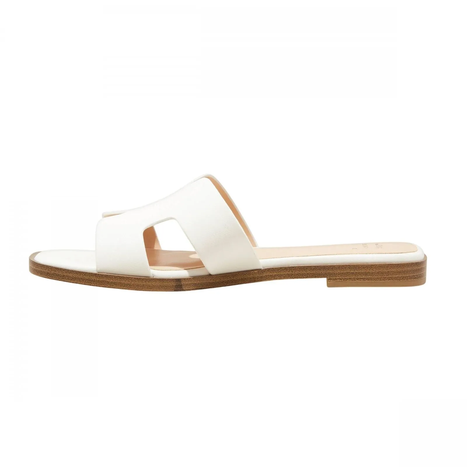 A New Day Womens Nina H-Band Slide Sandals 92244961 White 7M