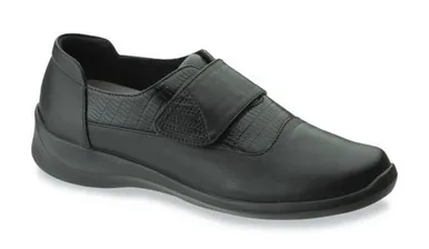 Aetrex Women's E820 Frances Single Strap Medium Width Flat