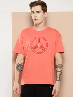 Alcis Men Typography Printed Sports T-shirt