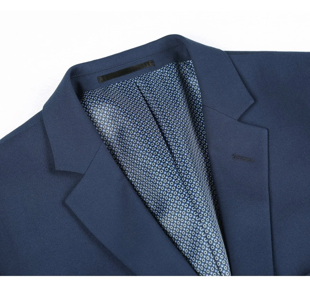 Alessandro Vitello by Renoir Slim Fit Solid Notch Lapel 2-Piece Suit 2110-19