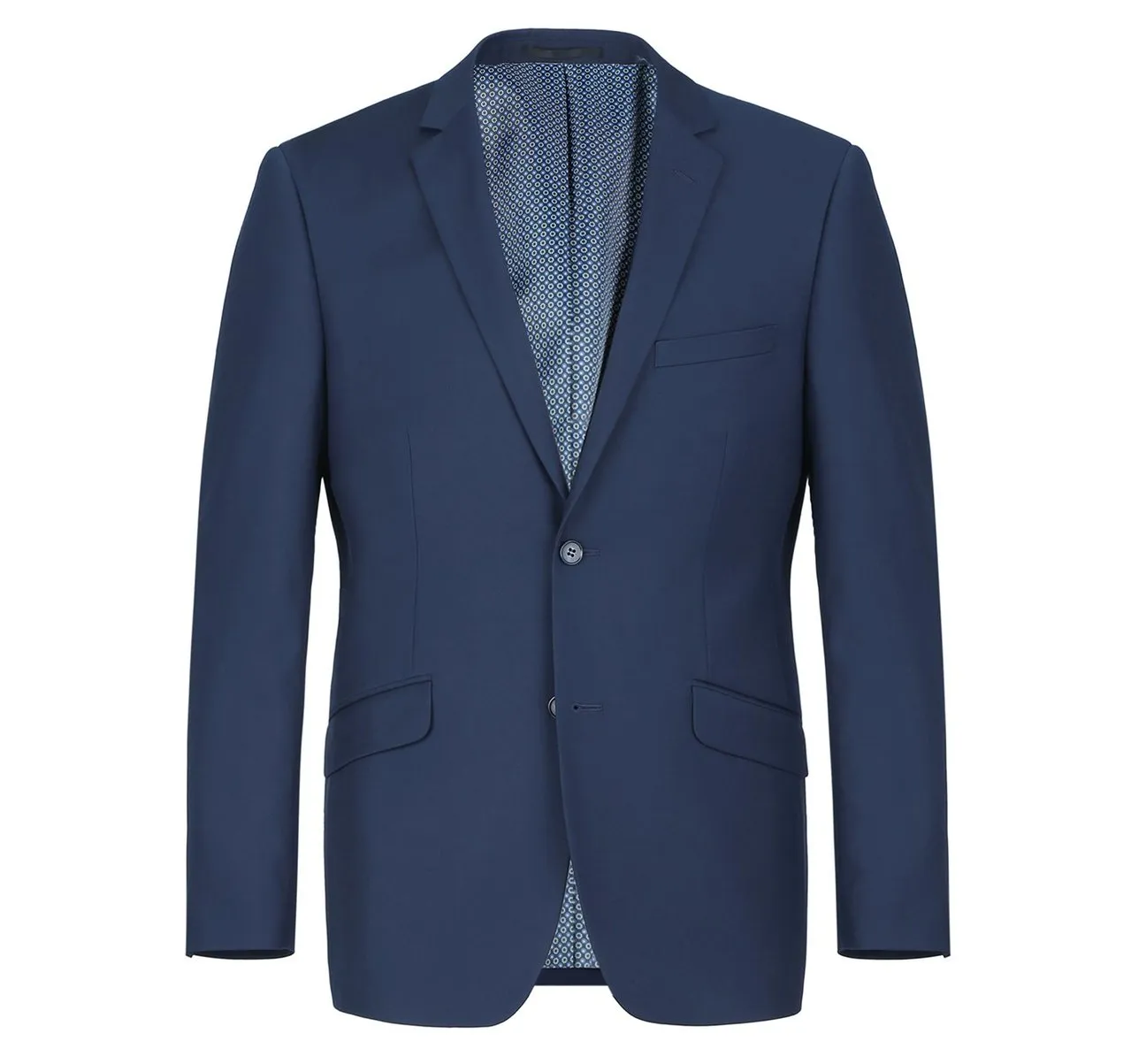Alessandro Vitello by Renoir Slim Fit Solid Notch Lapel 2-Piece Suit 2110-19