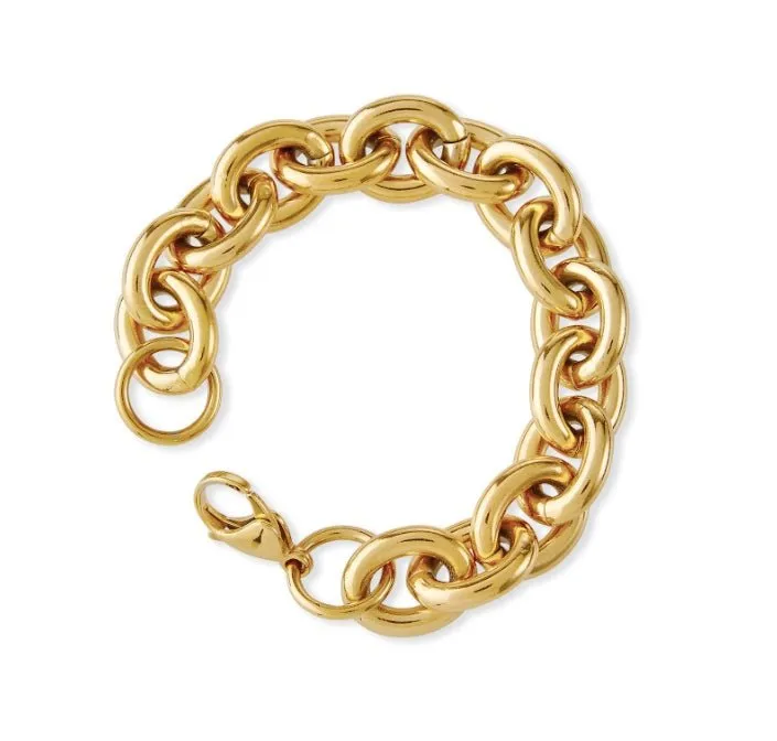 ALEXANDRIA ROLO CHAIN BRACELET - 16MM