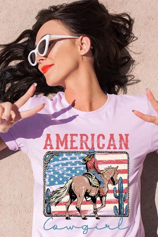 American Cowgirl Graphic Tee