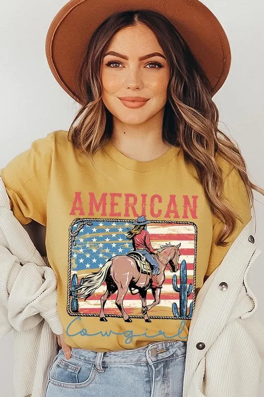 American Cowgirl Graphic Tee