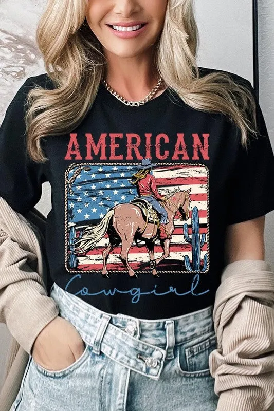American Cowgirl Graphic Tee