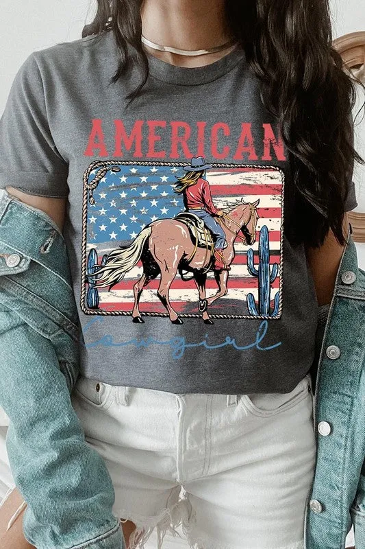 American Cowgirl Graphic Tee