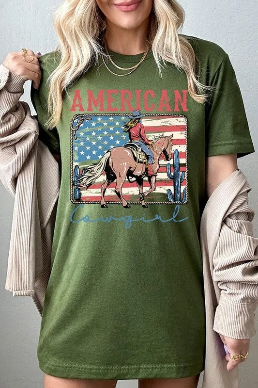 American Cowgirl Graphic Tee