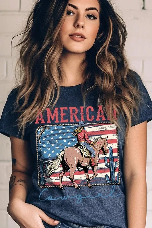 American Cowgirl Graphic Tee