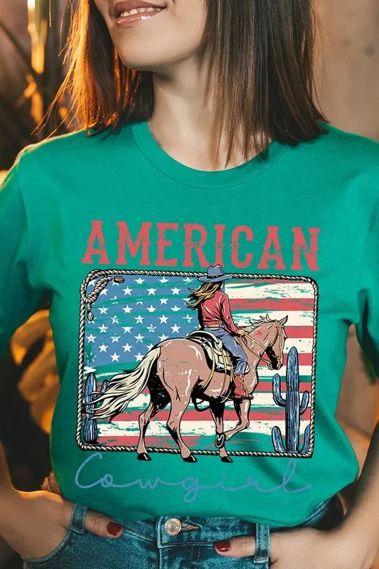 American Cowgirl Graphic Tee