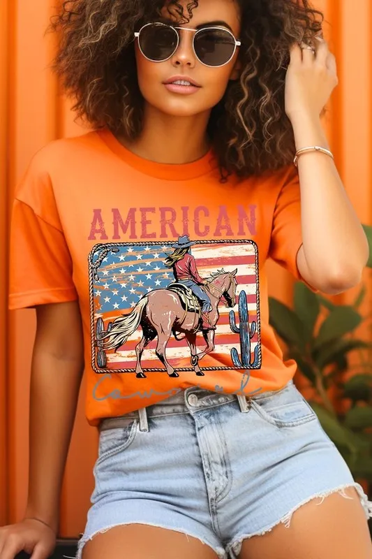 American Cowgirl Graphic Tee