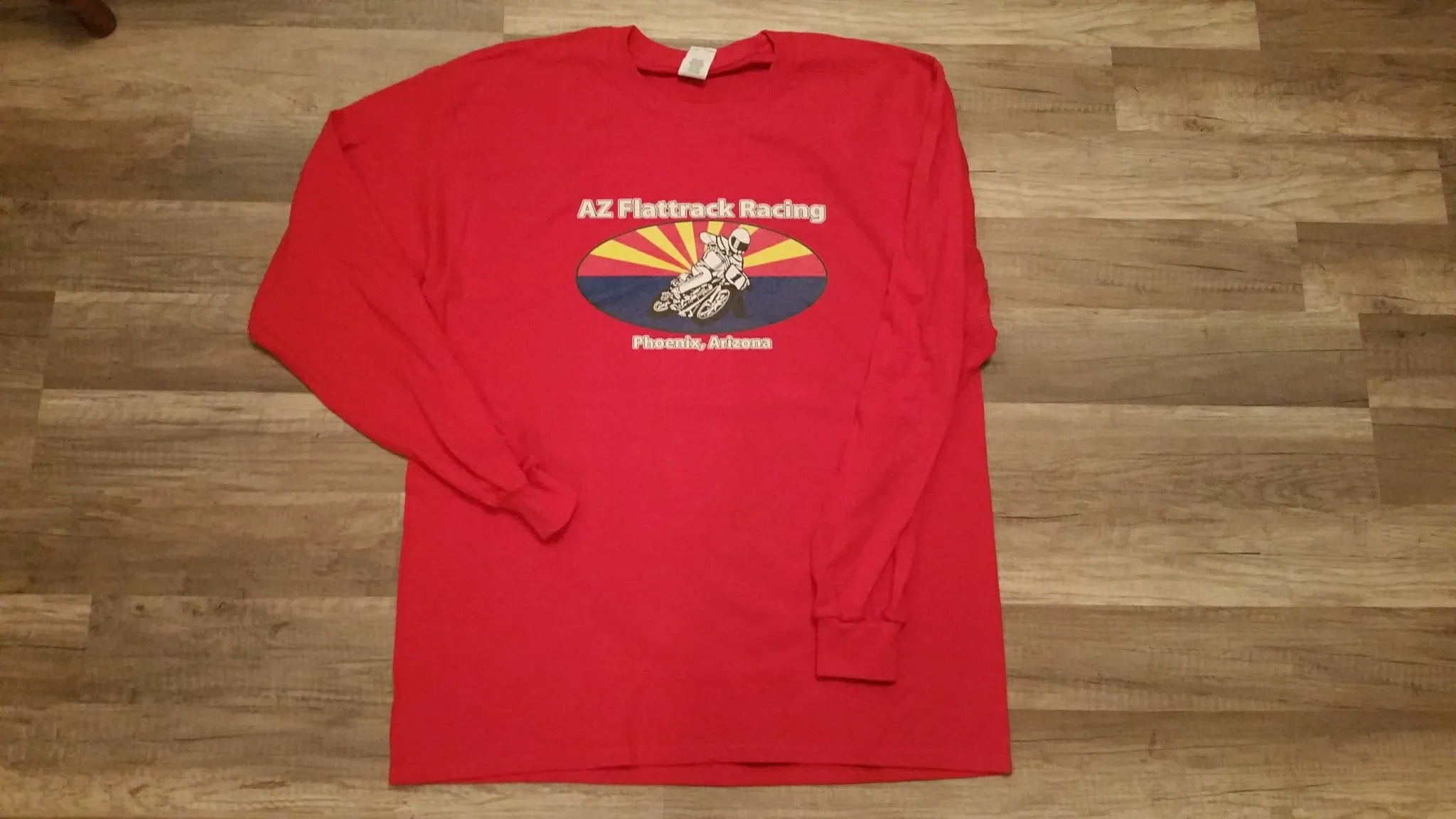 Arizona (AZ) Flattrack Racing Long Sleeve tee