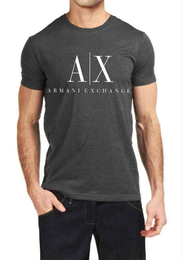 ARMANI EXCHANGE T-shirt 8NZTCJ Z8H4Z 1447 Orange Slim Fit( BLACK LOGO)