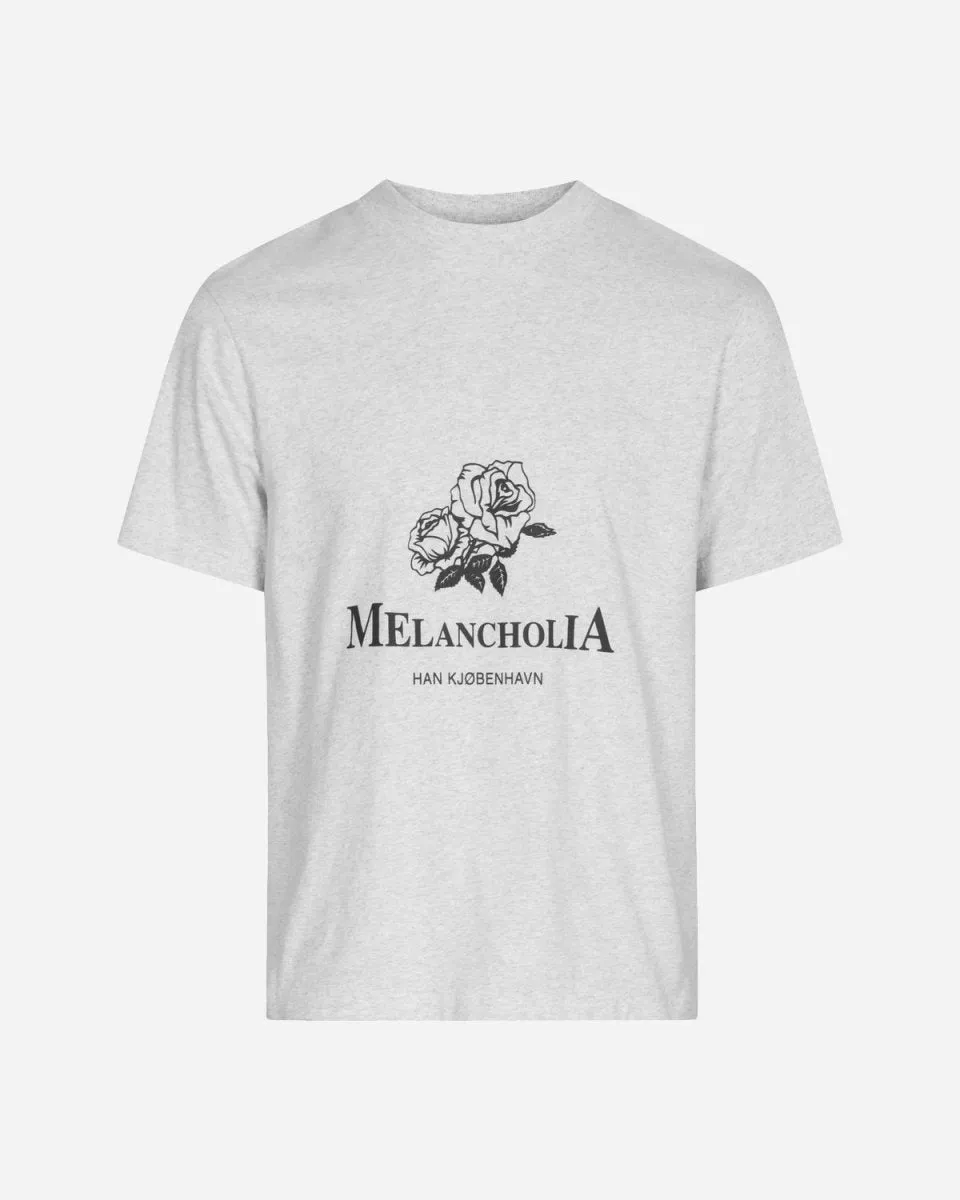 Artwork Tee Short Sleeve - Grey Melange