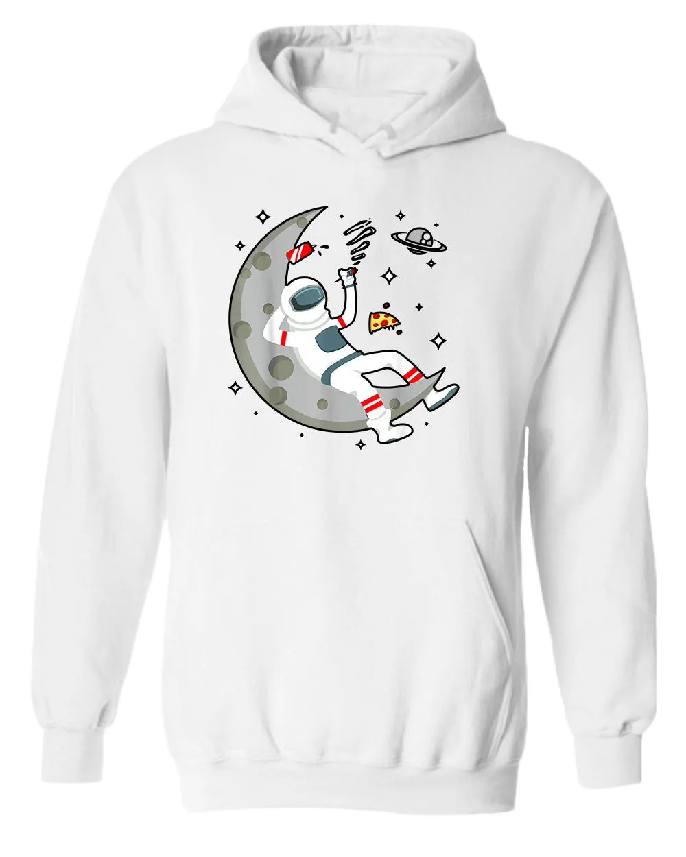 Astronaut chilling 420 hoodie