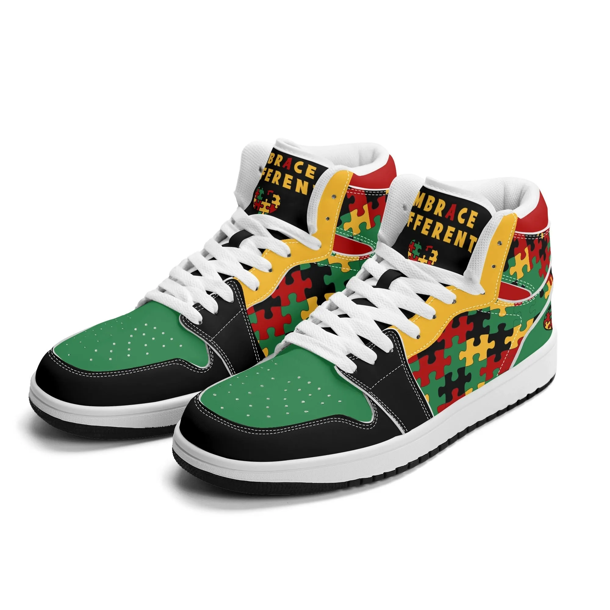 Autism Awareness High Top Shoes