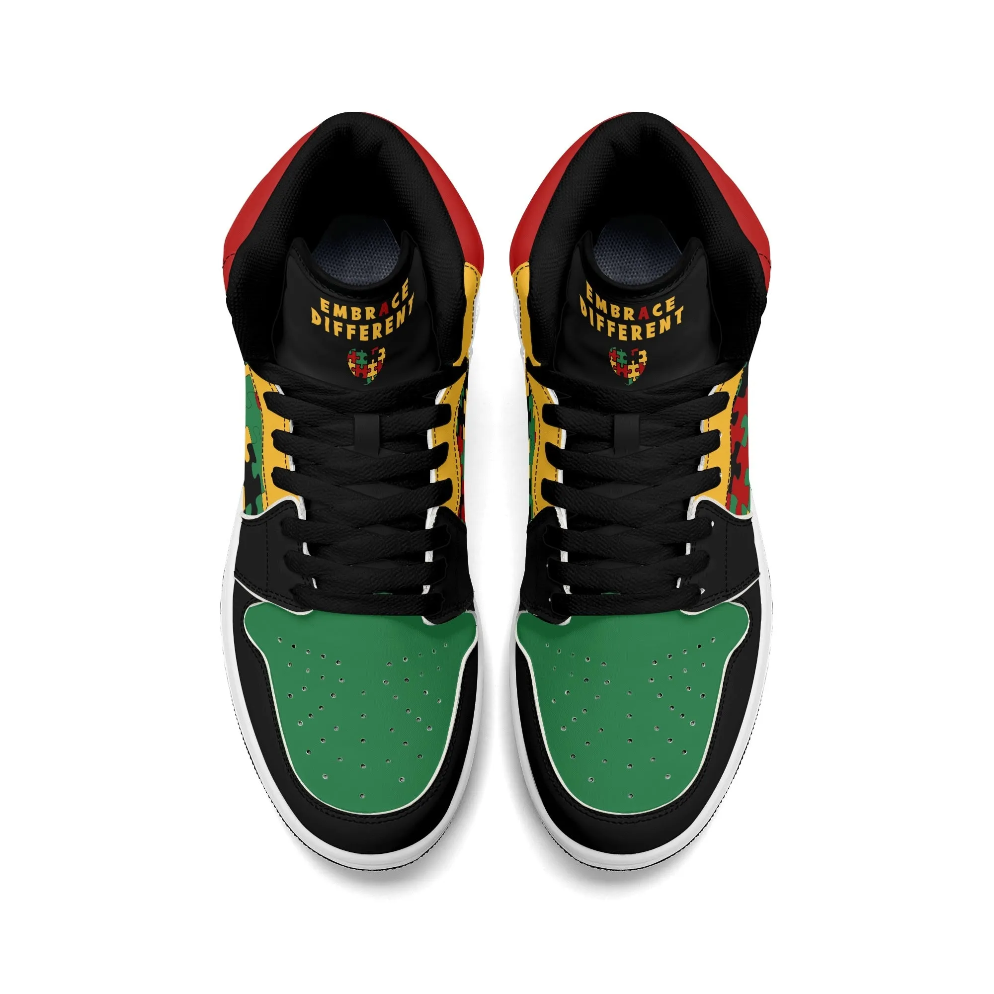 Autism Awareness High Top Shoes