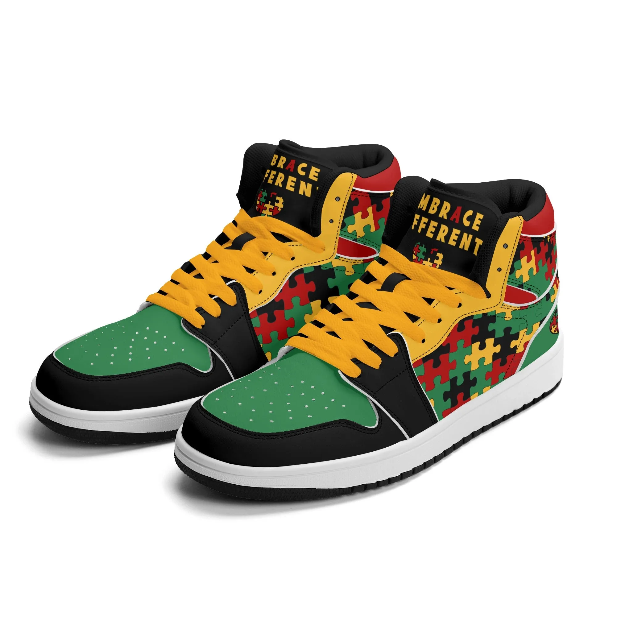 Autism Awareness High Top Shoes