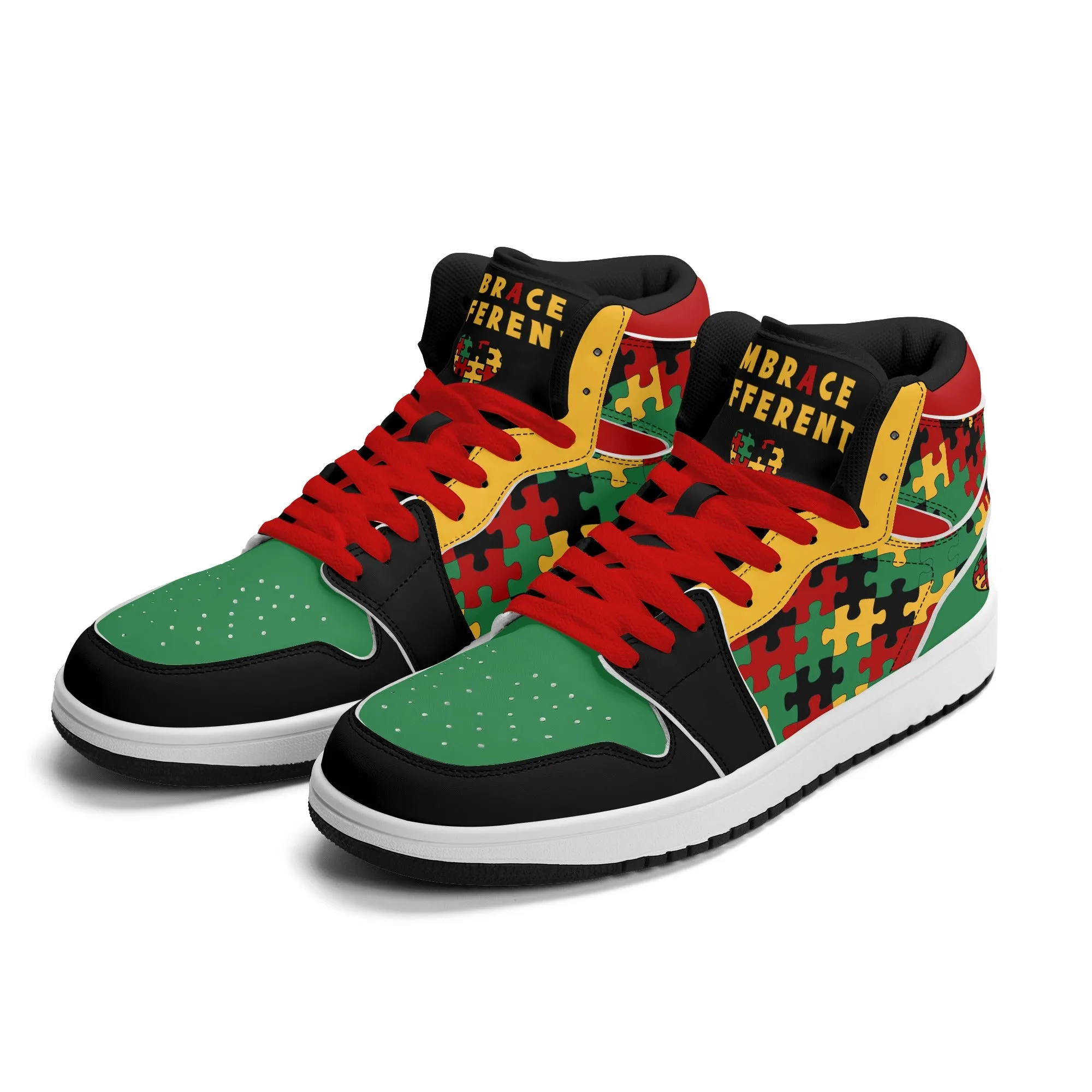Autism Awareness High Top Shoes