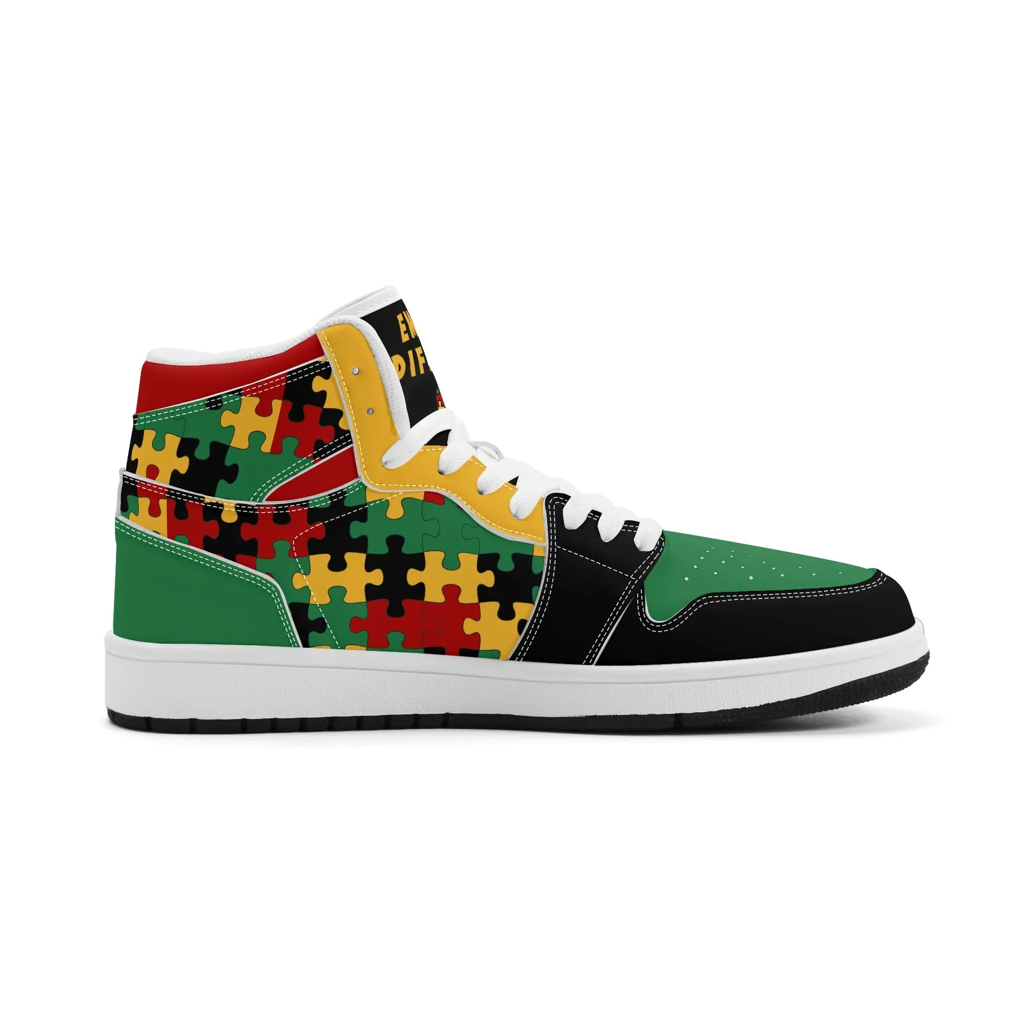 Autism Awareness High Top Shoes