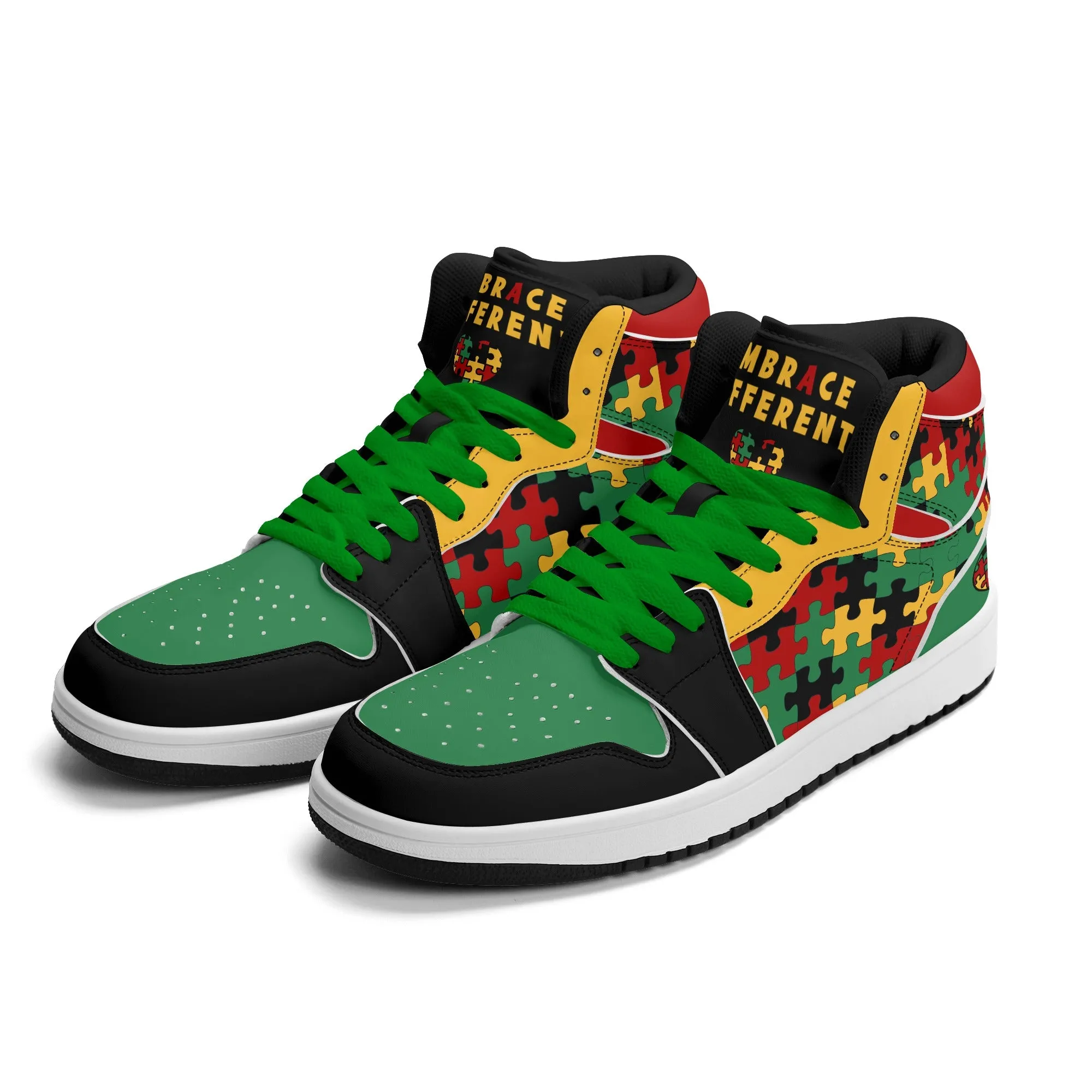 Autism Awareness High Top Shoes