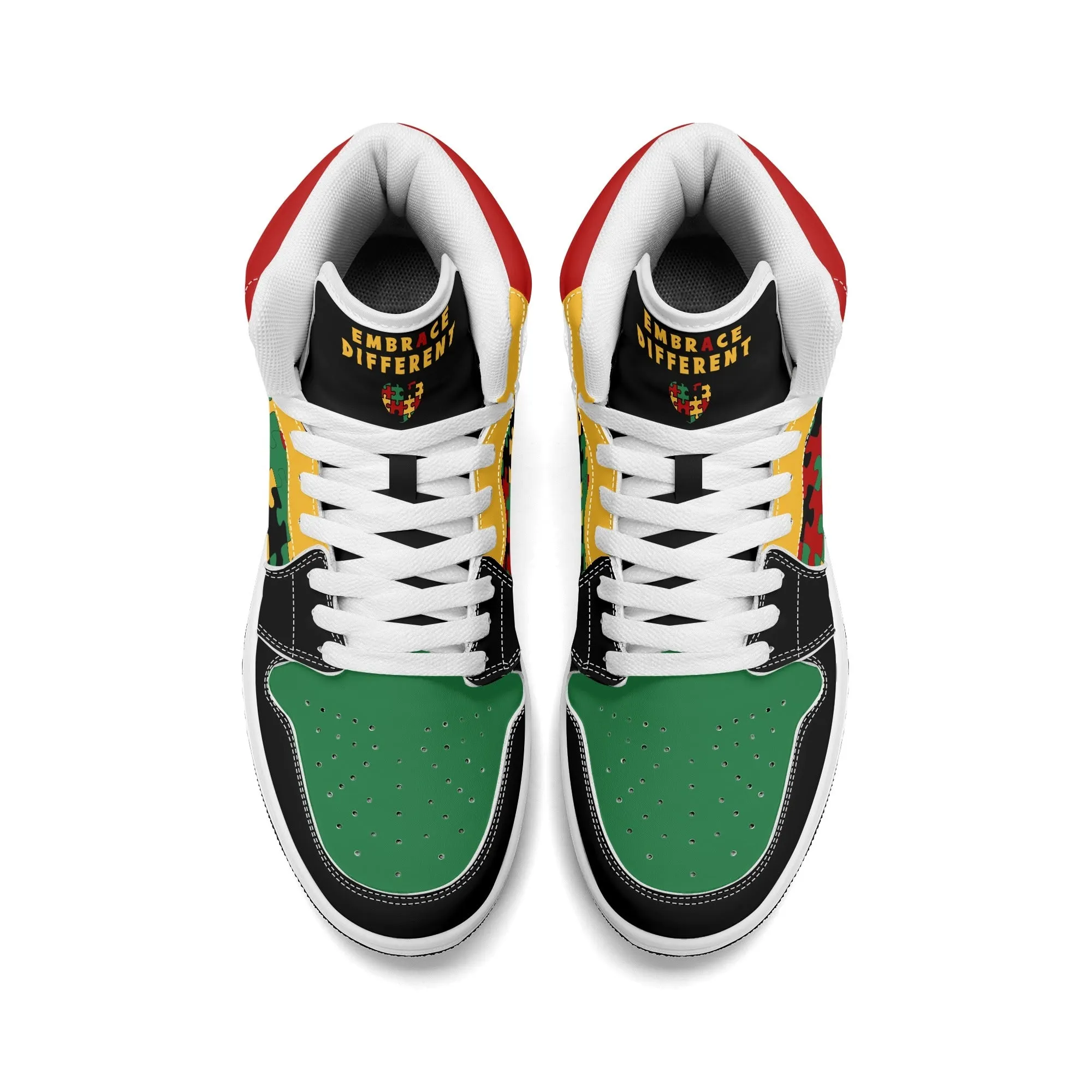Autism Awareness High Top Shoes