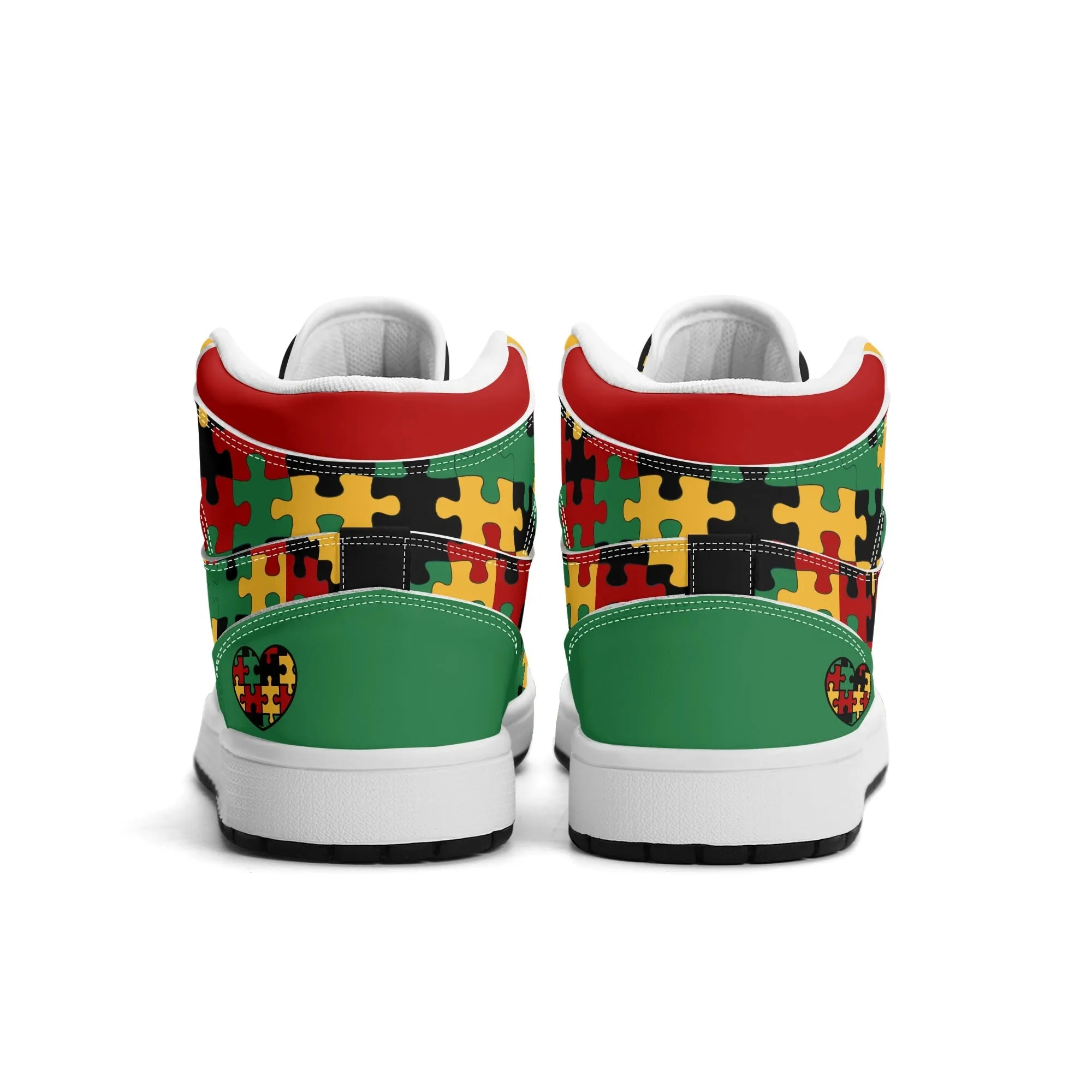 Autism Awareness High Top Shoes
