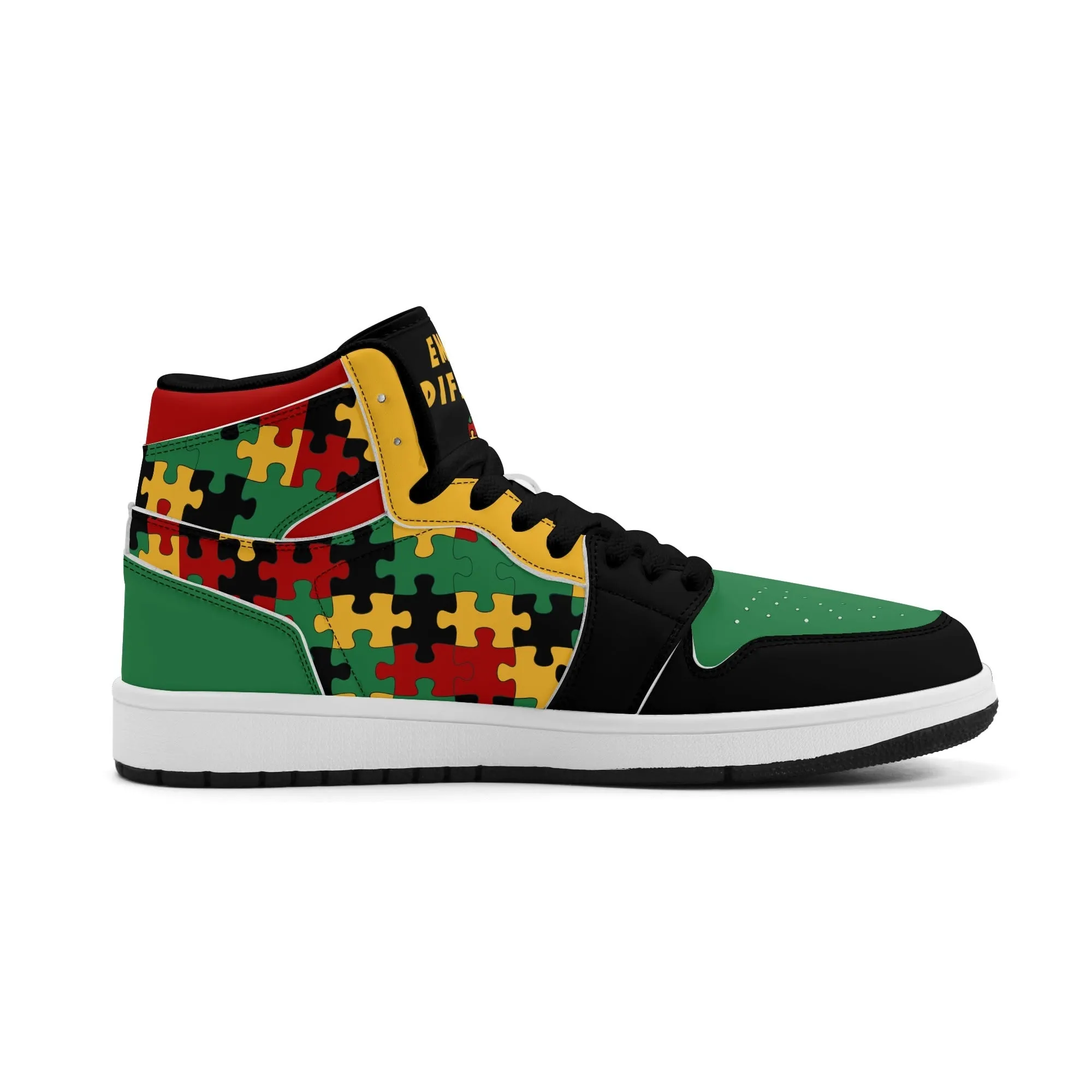 Autism Awareness High Top Shoes