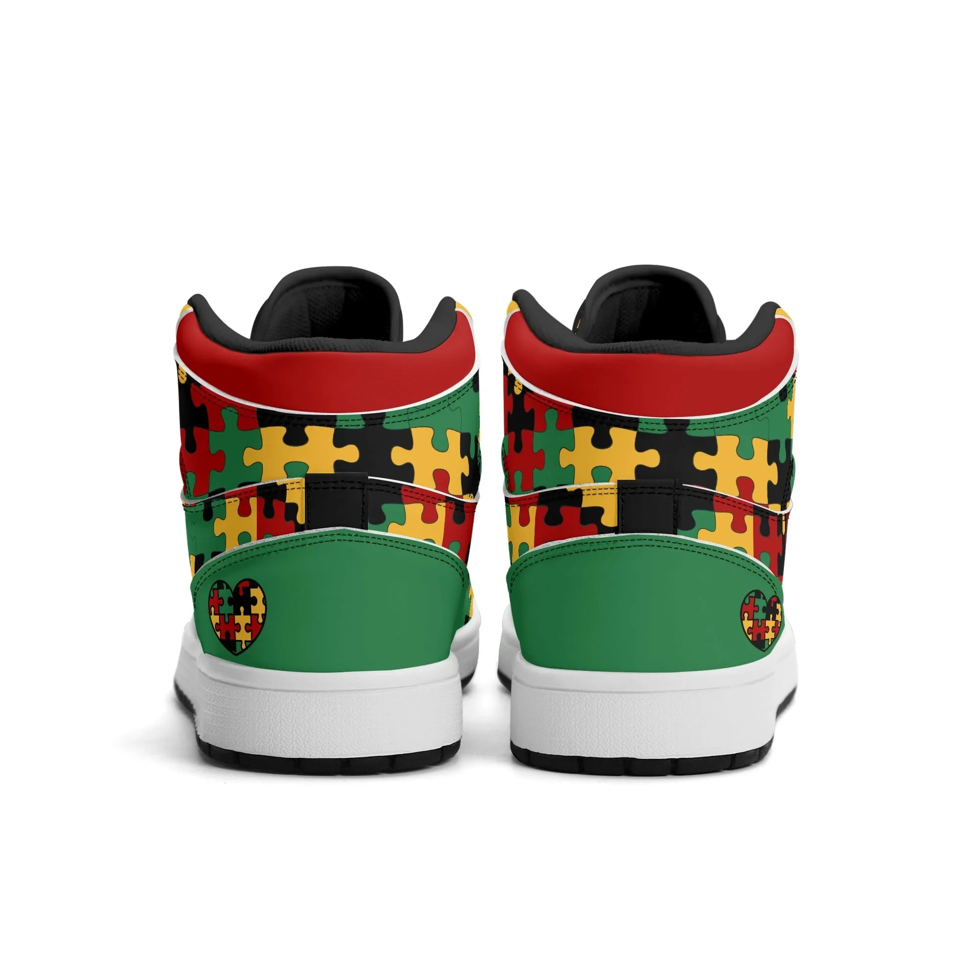 Autism Awareness High Top Shoes