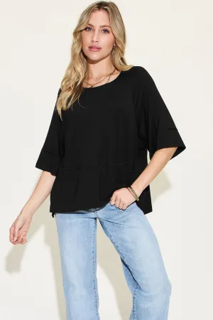 Bamboo Exposed Seam T-Shirt