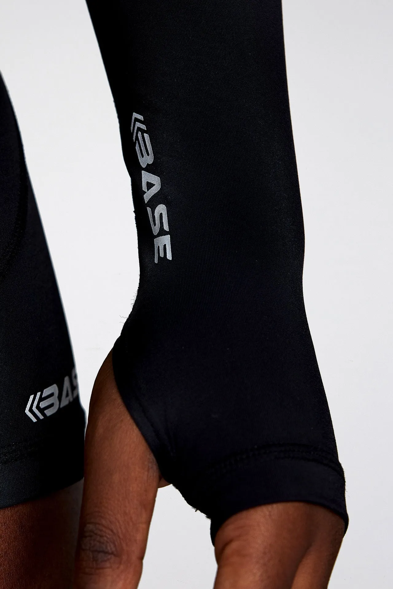 BASE Women's Long Sleeve Compression Tee - Black