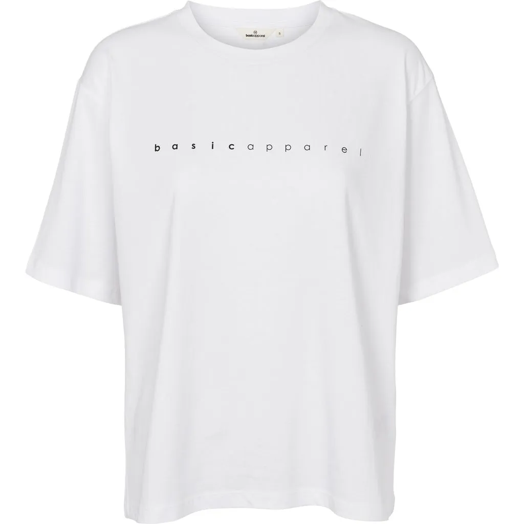 Basic Apparel Raja Logo T-shirt White