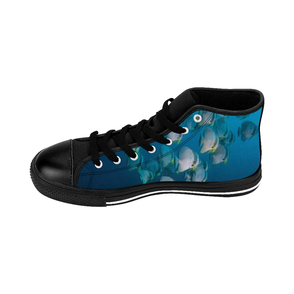Batfish School Women's High-top Sneakers