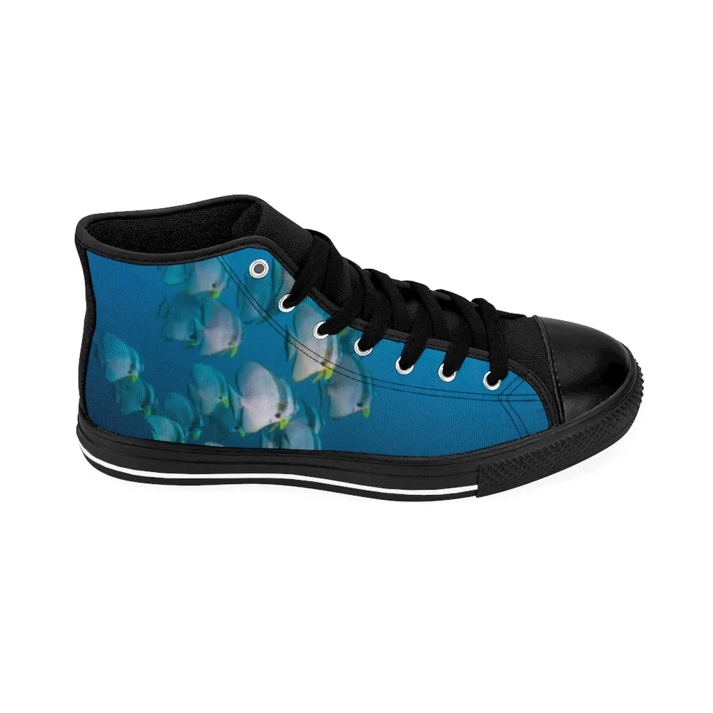 Batfish School Women's High-top Sneakers