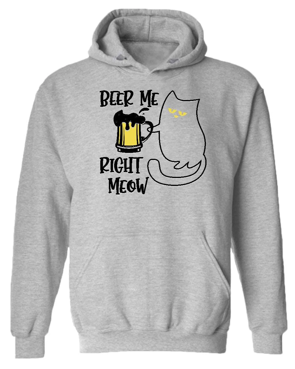 Beer me right meow hoodie, beer lover hoodie, cat lover hoodies