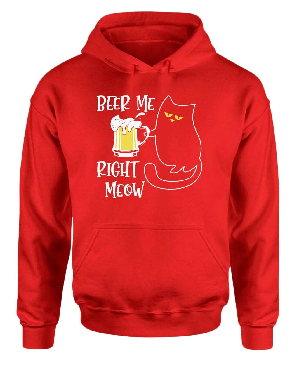 Beer me right meow hoodie, beer lover hoodie, cat lover hoodies