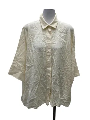 Beige Button Up Blouse
