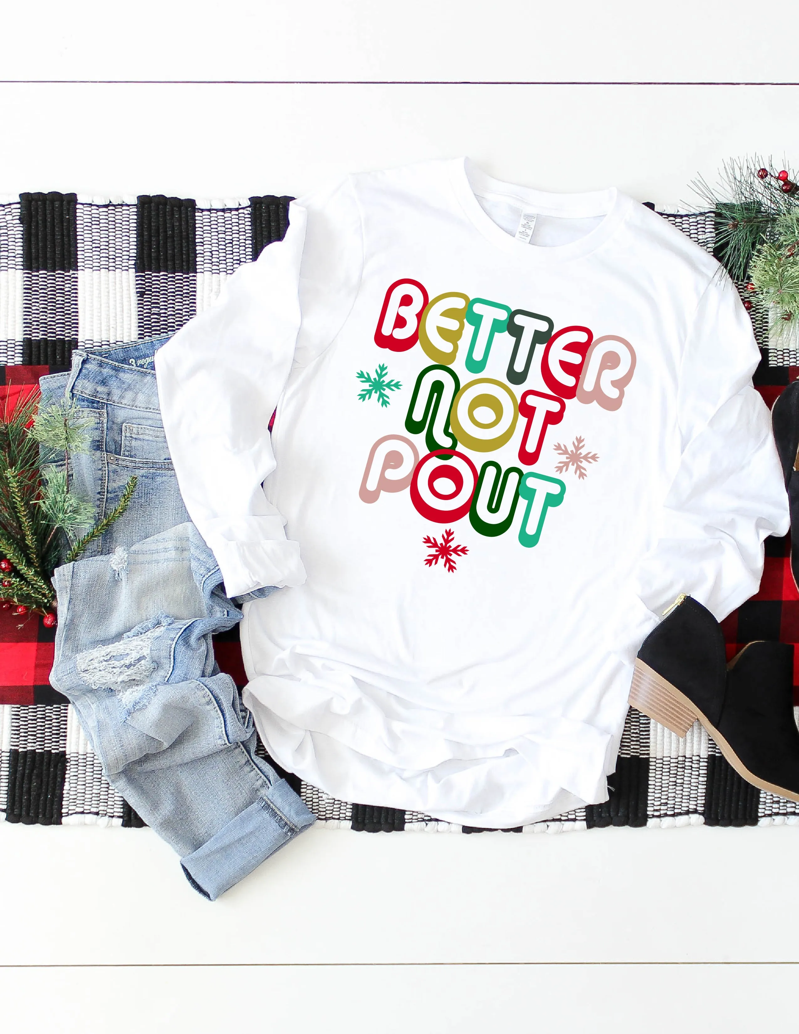 Better Not Pout Christmas Long Sleeve Shirt