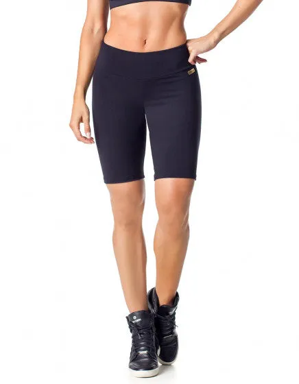 Biker Bermuda | Activewear | Black