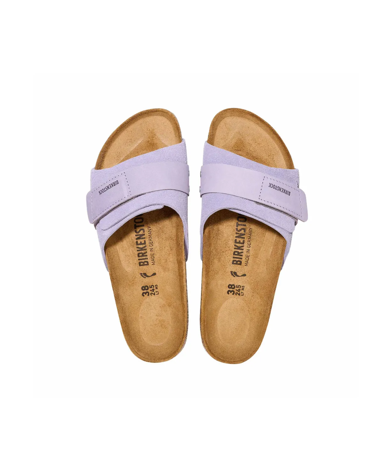 Birkenstock Oita Suede/Nubuck Leather Purple Fog Sandals