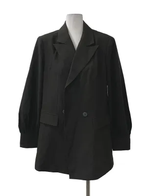 Black Boxy Blazer