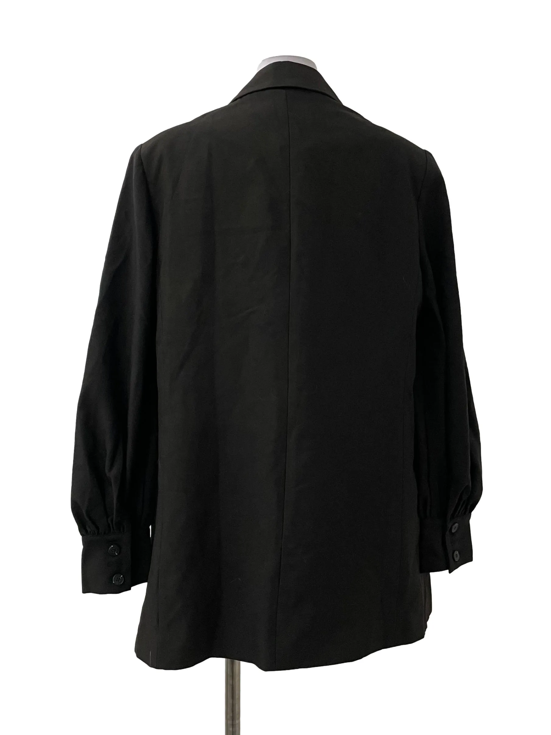 Black Boxy Blazer