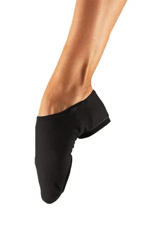 Black Canvas Jazz Shoes - Adult