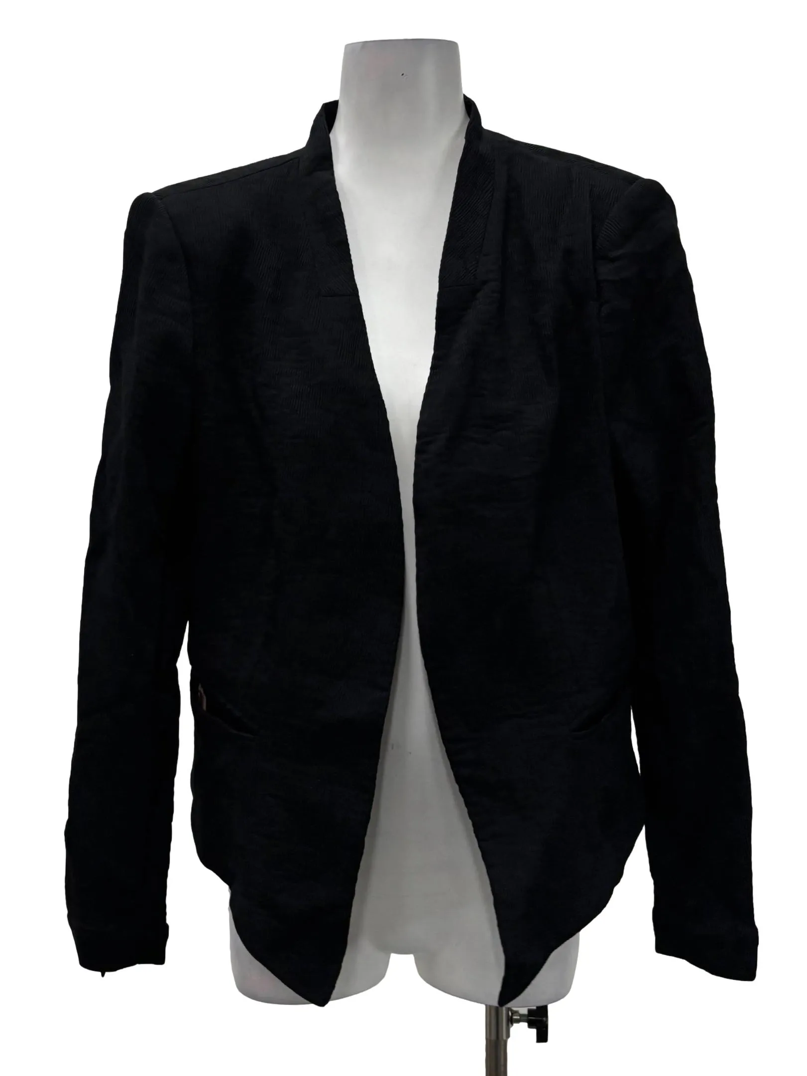 Black Corduroy Blazer
