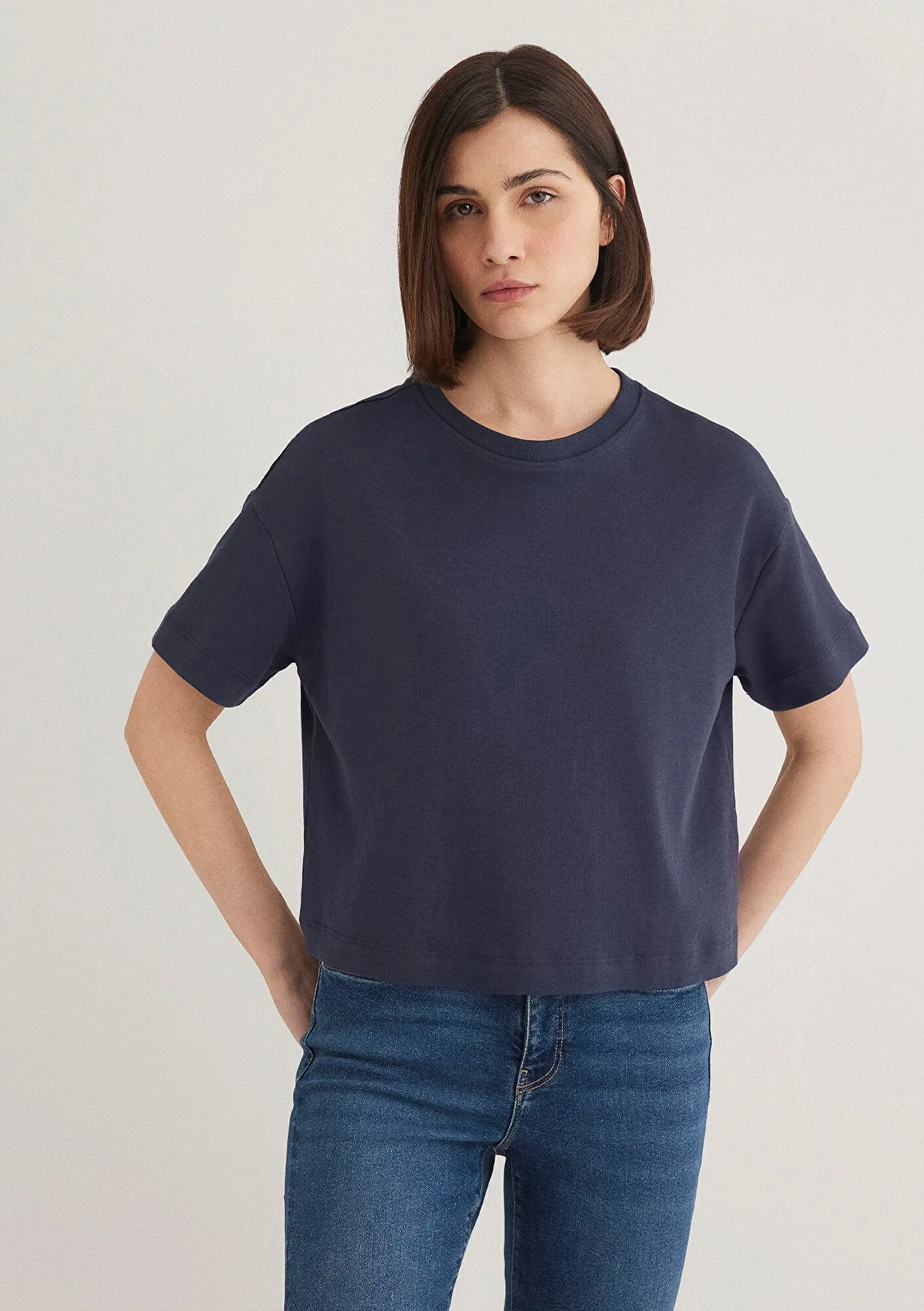 Blue Basic T-Shirt