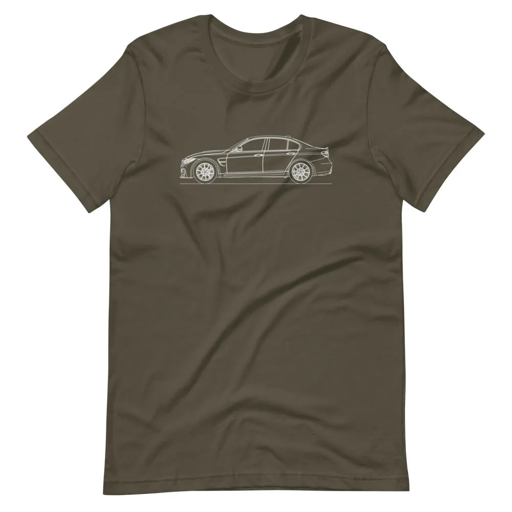 BMW F80 M3 CS silhouette t-shirt